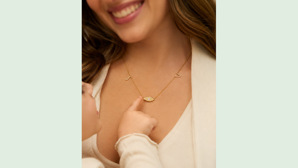 Script Initial Necklace