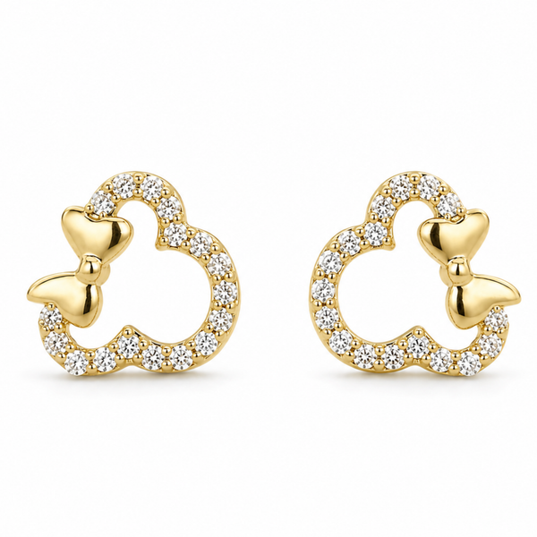 Minnie Mouse Studs