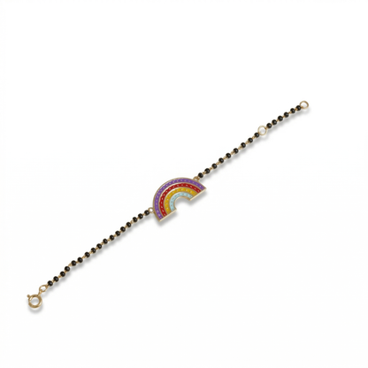 Multi Colour Rainbow Kids Nazariya Bracelet