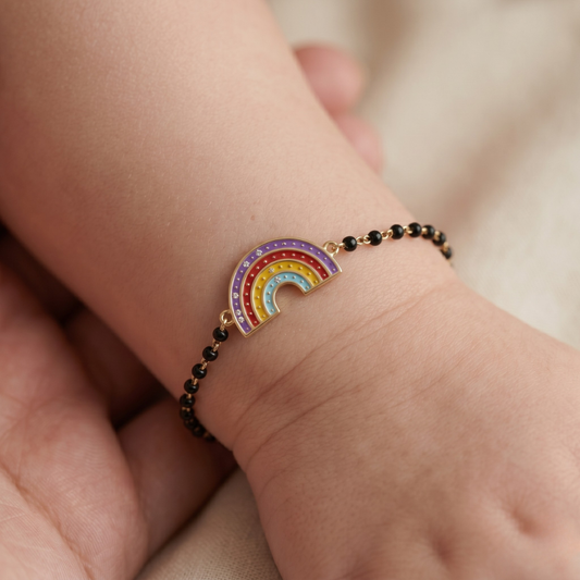 Multi Colour Rainbow Kids Nazariya Bracelet