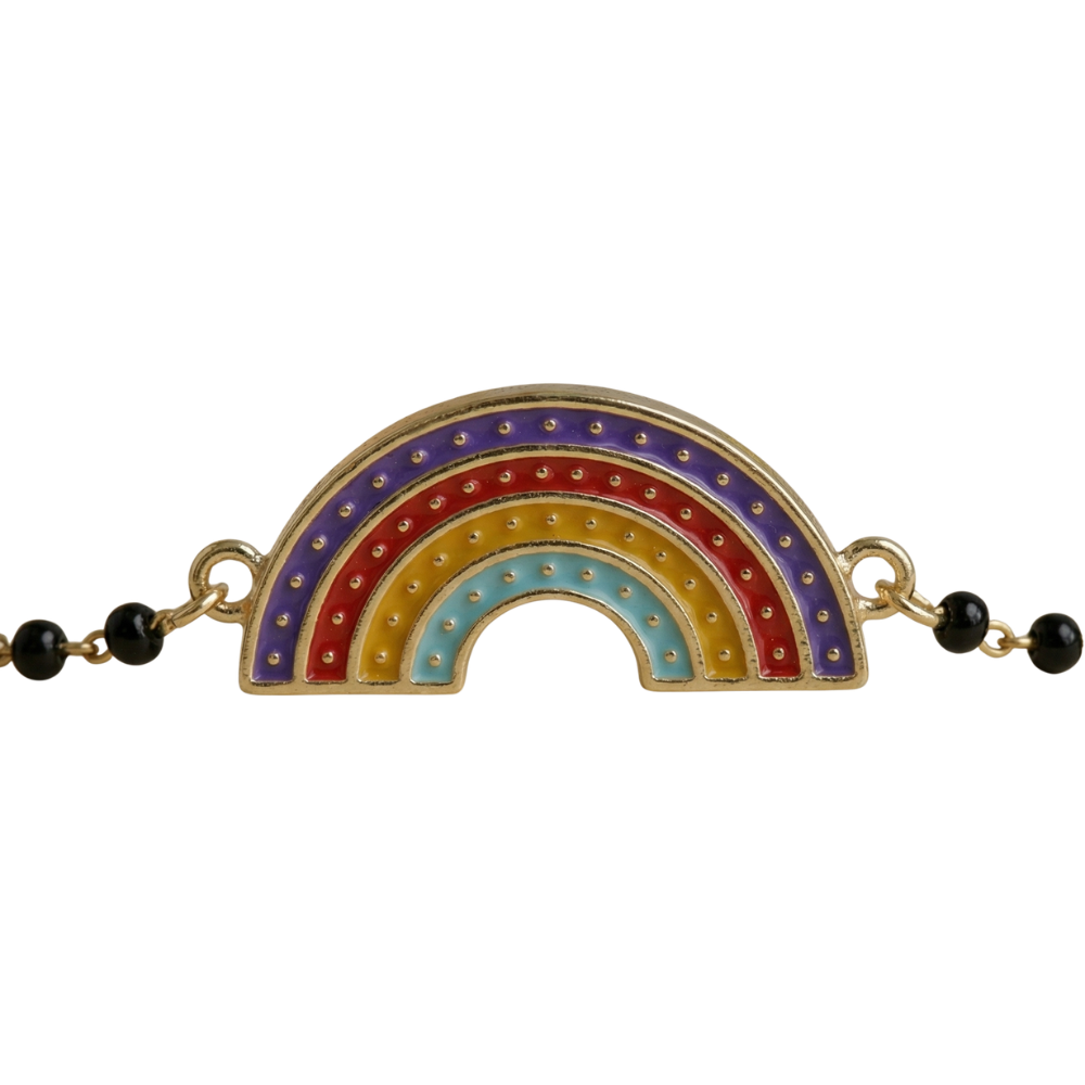 Multi Colour Rainbow Kids Nazariya Bracelet