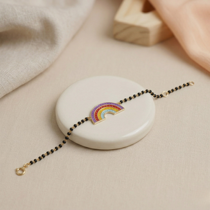 Multi Colour Rainbow Kids Nazariya Bracelet