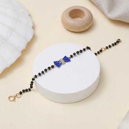 Diamondtine kids nazariya gift box — 14k gold baby bracelet packaging