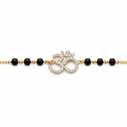 Om Charm Diamond Kids Nazariya Bracelet