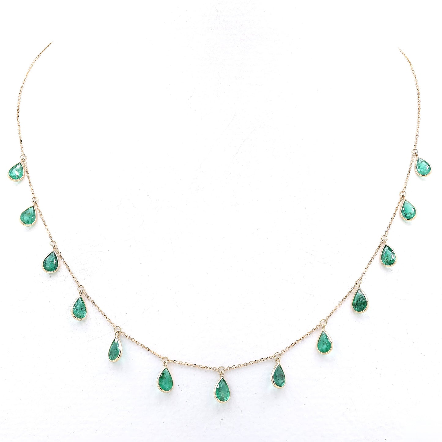 Emerald Drop Necklace