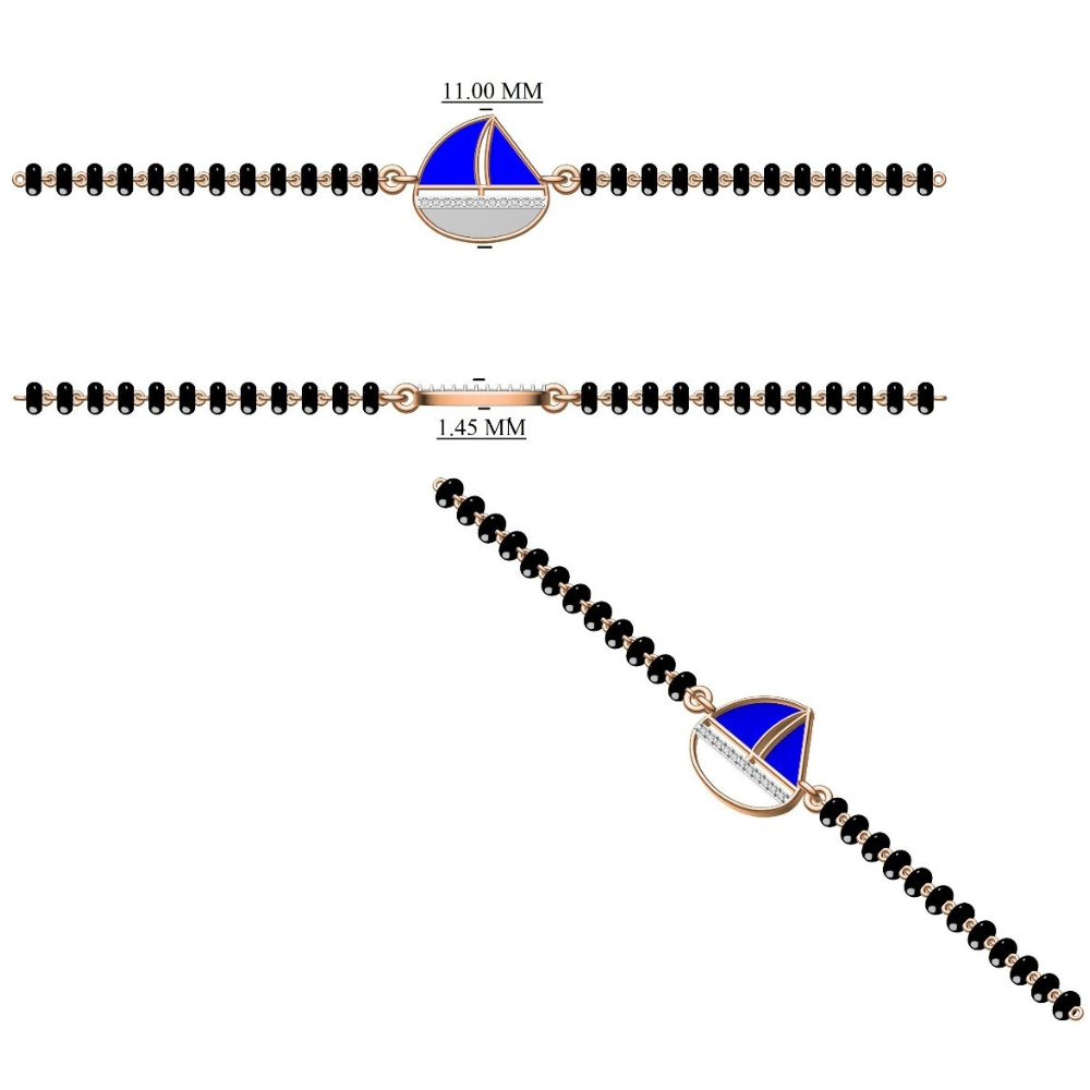 Boat Kids Nazaria Diamond Bracelet