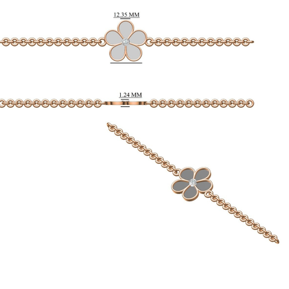 Flower Kids Nazariya Diamond Bracelet