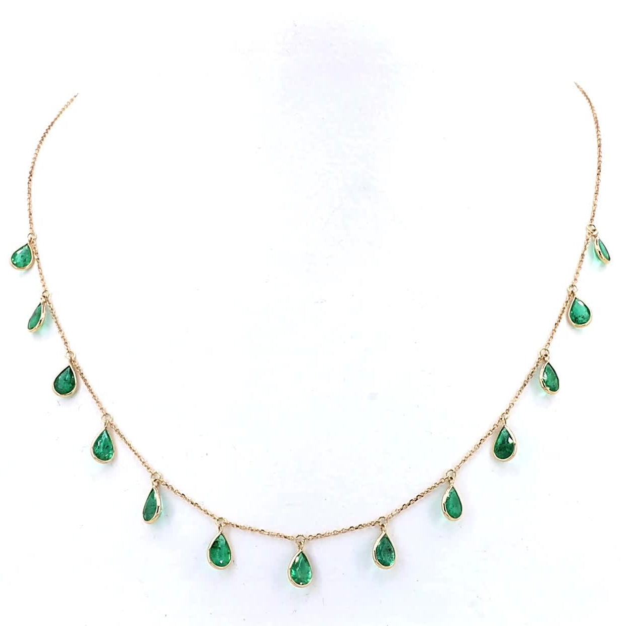 Emerald Drop Necklace