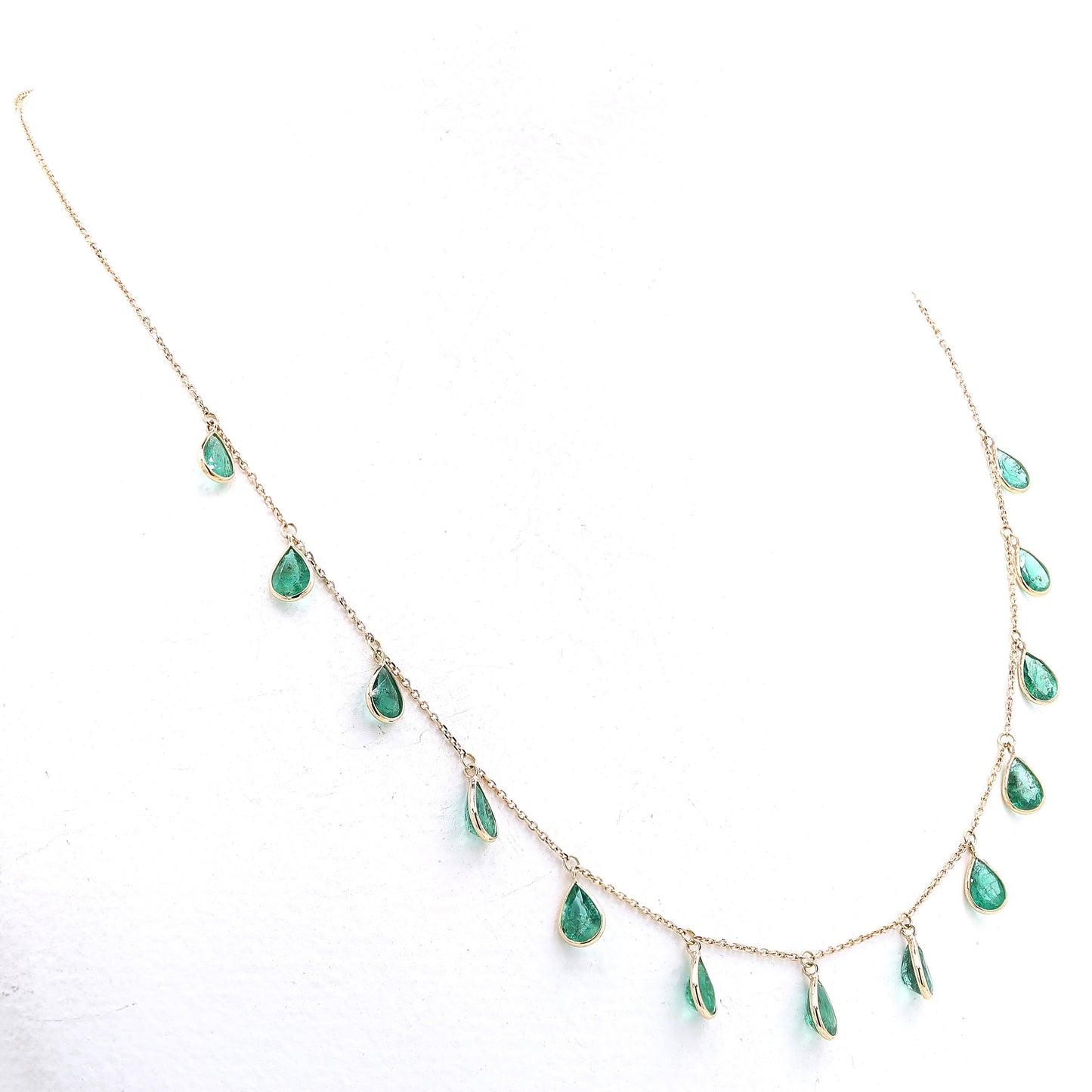 Emerald Drop Necklace