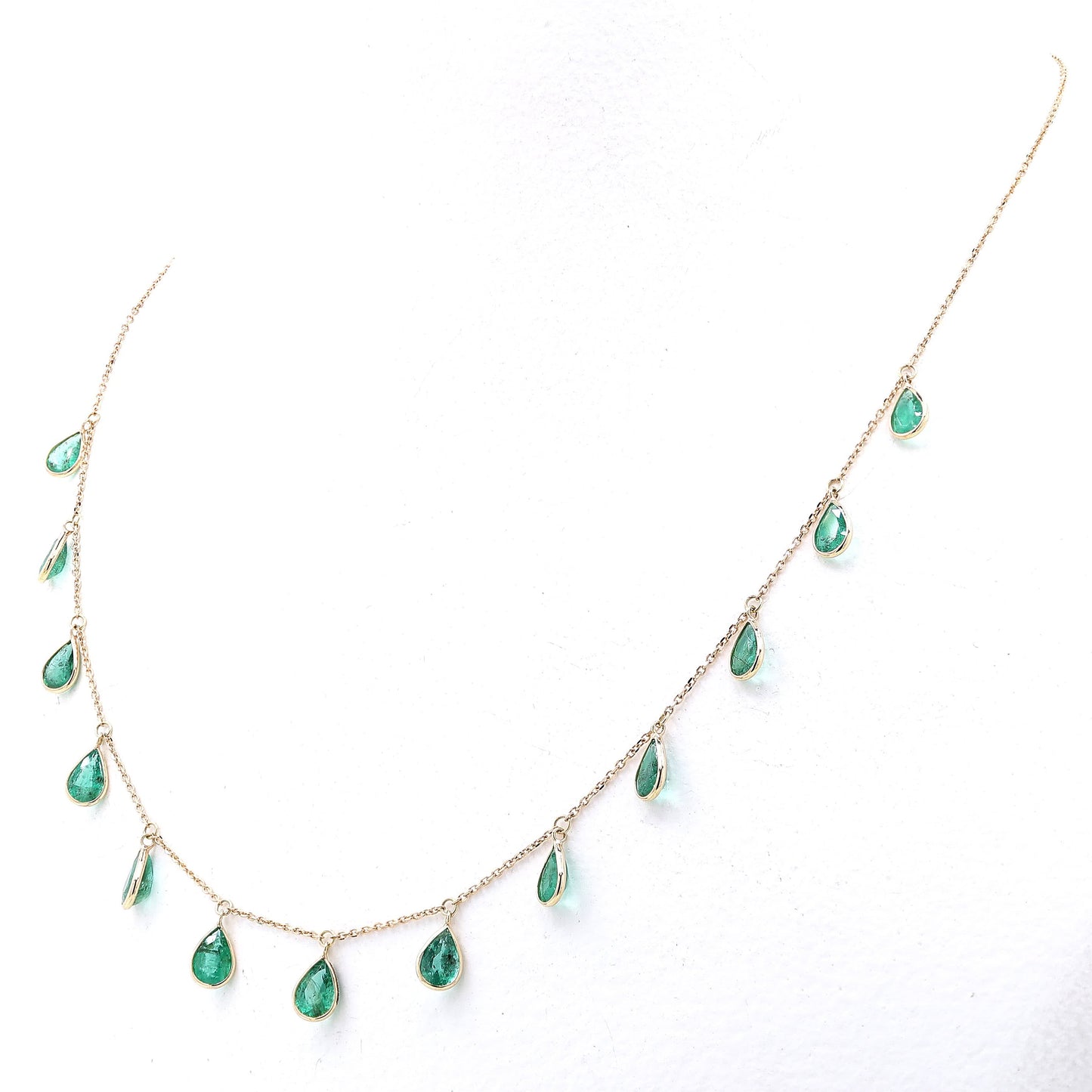 Emerald Drop Necklace
