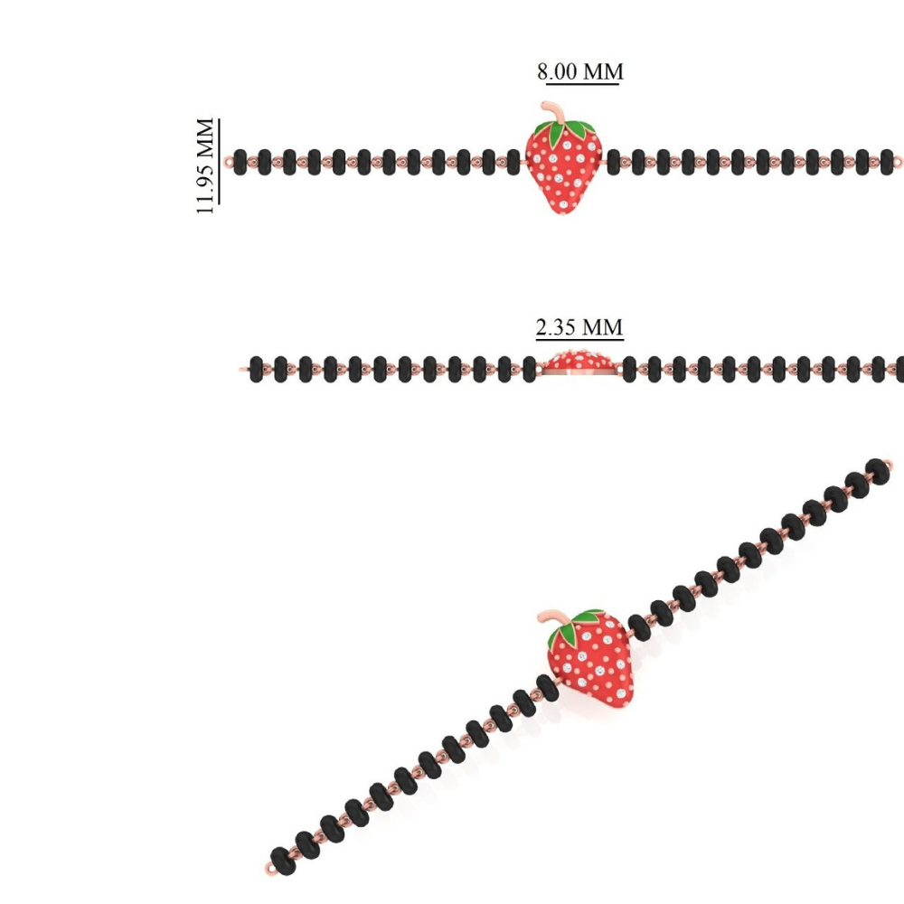 Strawberry Kids Nazariya Diamond Bracelet