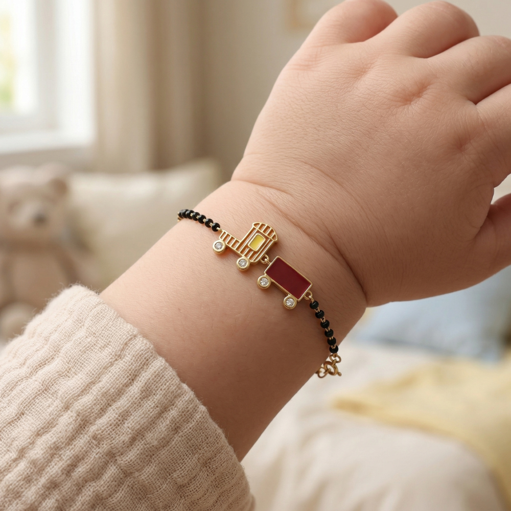 Train Kids Nazariya Diamond Bracelet