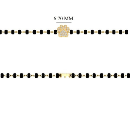Paw Charm Kids Nazariya Diamond Bracelet