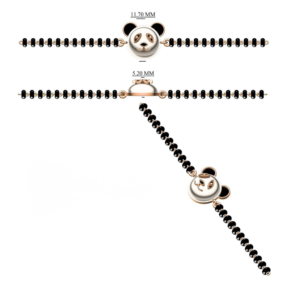 Panda Charm Kids Nazariya Bracelet