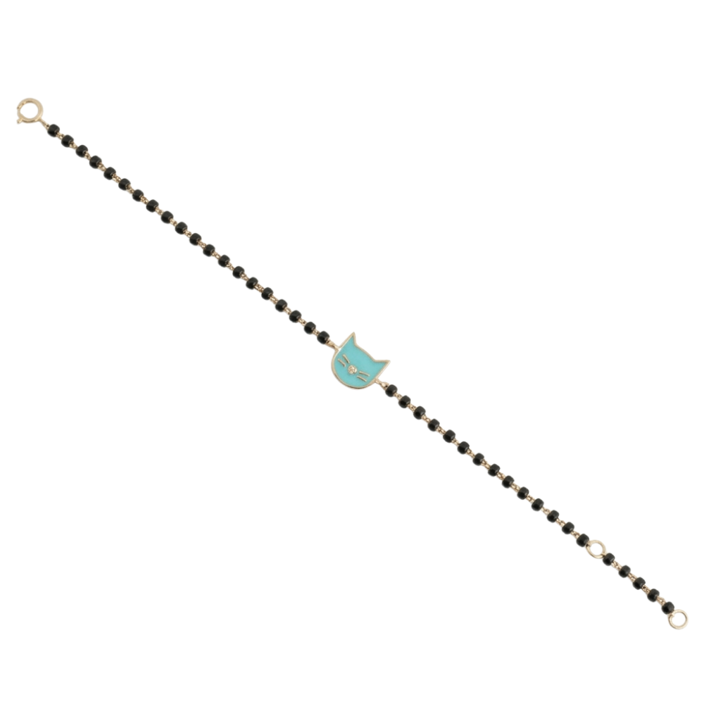 Cat Charm Kids Nazariya Diamond Bracelet