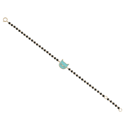 Cat Charm Kids Nazariya Diamond Bracelet