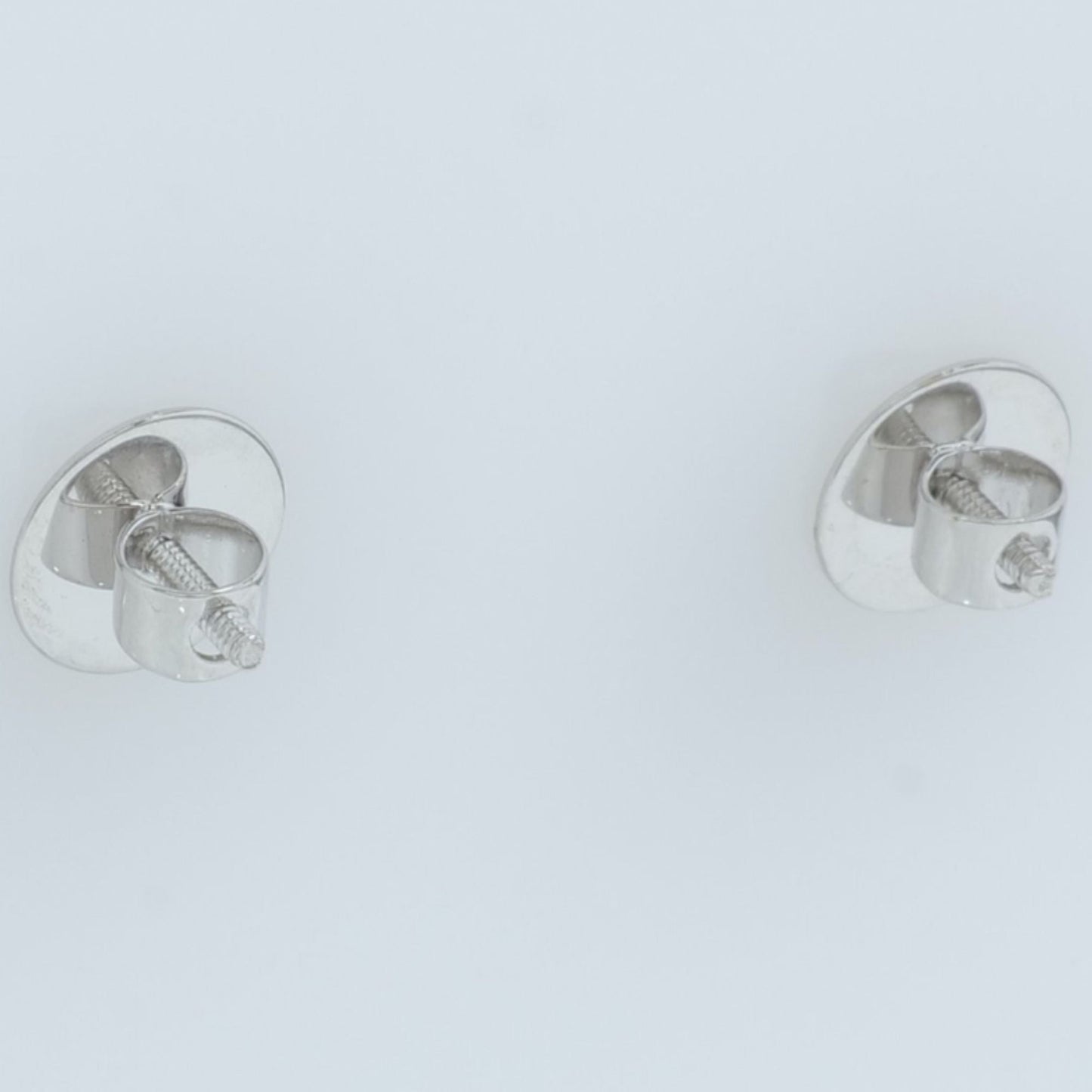 Oval Diamond Sunburst Stud Earrings