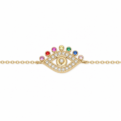 Evil Eye Diamond Bracelet
