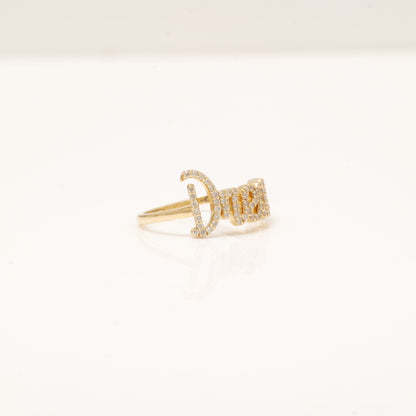 Dream Script Diamond Ring — ILR1064