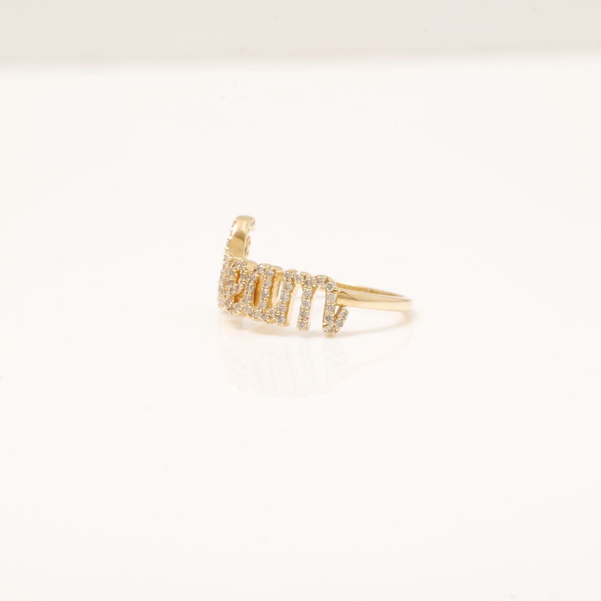 Dream Script Diamond Ring — ILR1064