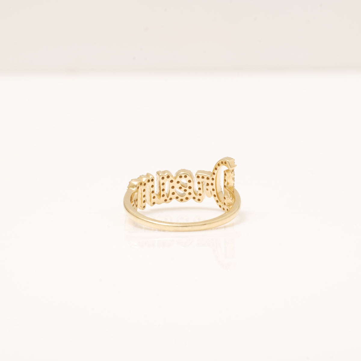 Dream Script Diamond Ring — ILR1064