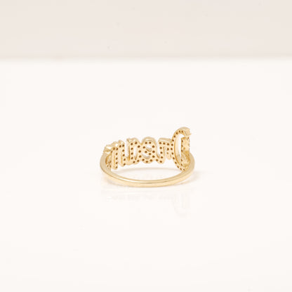 Dream Script Diamond Ring — ILR1064