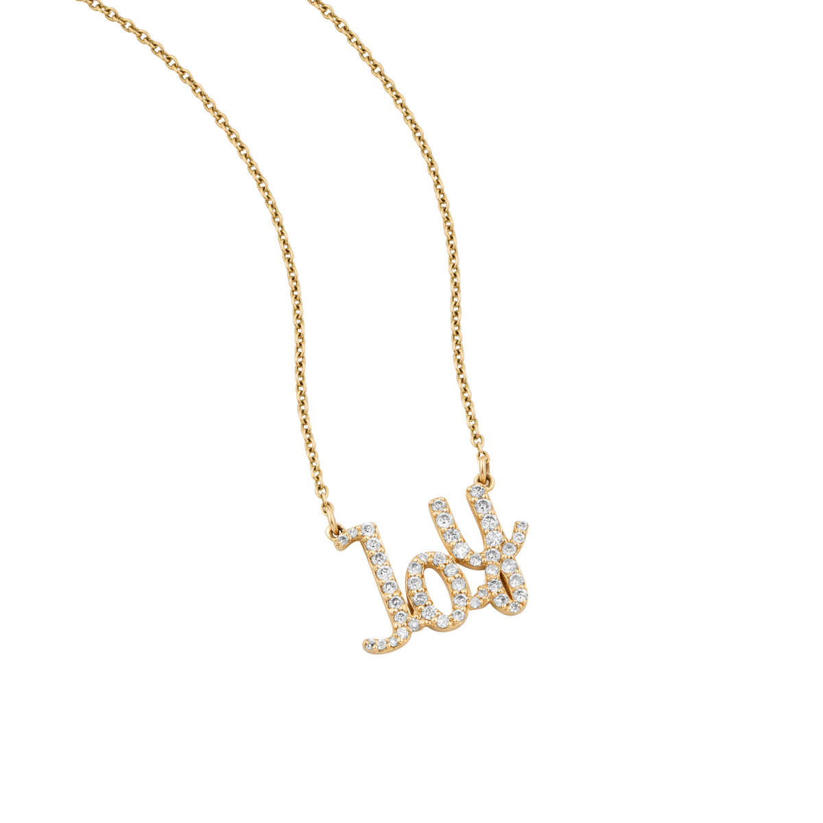 Joy Diamond Pendant Necklace — PNDJOY11