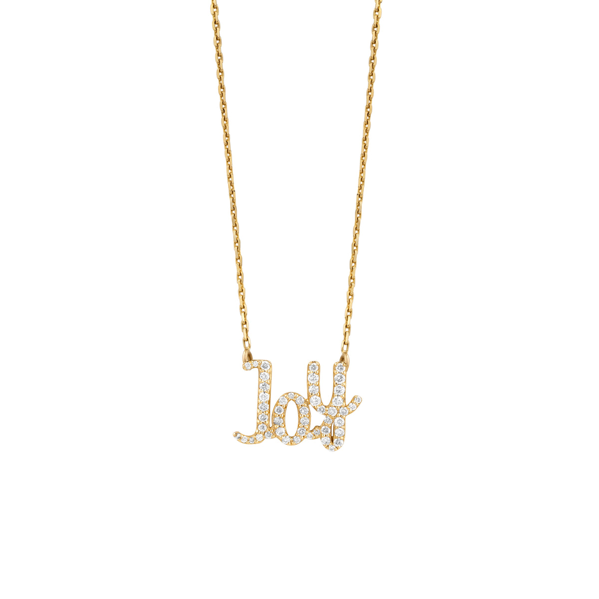 Joy Diamond Pendant Necklace — PNDJOY11