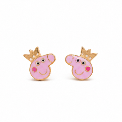 Kids Peppa Pig Stud Earrings