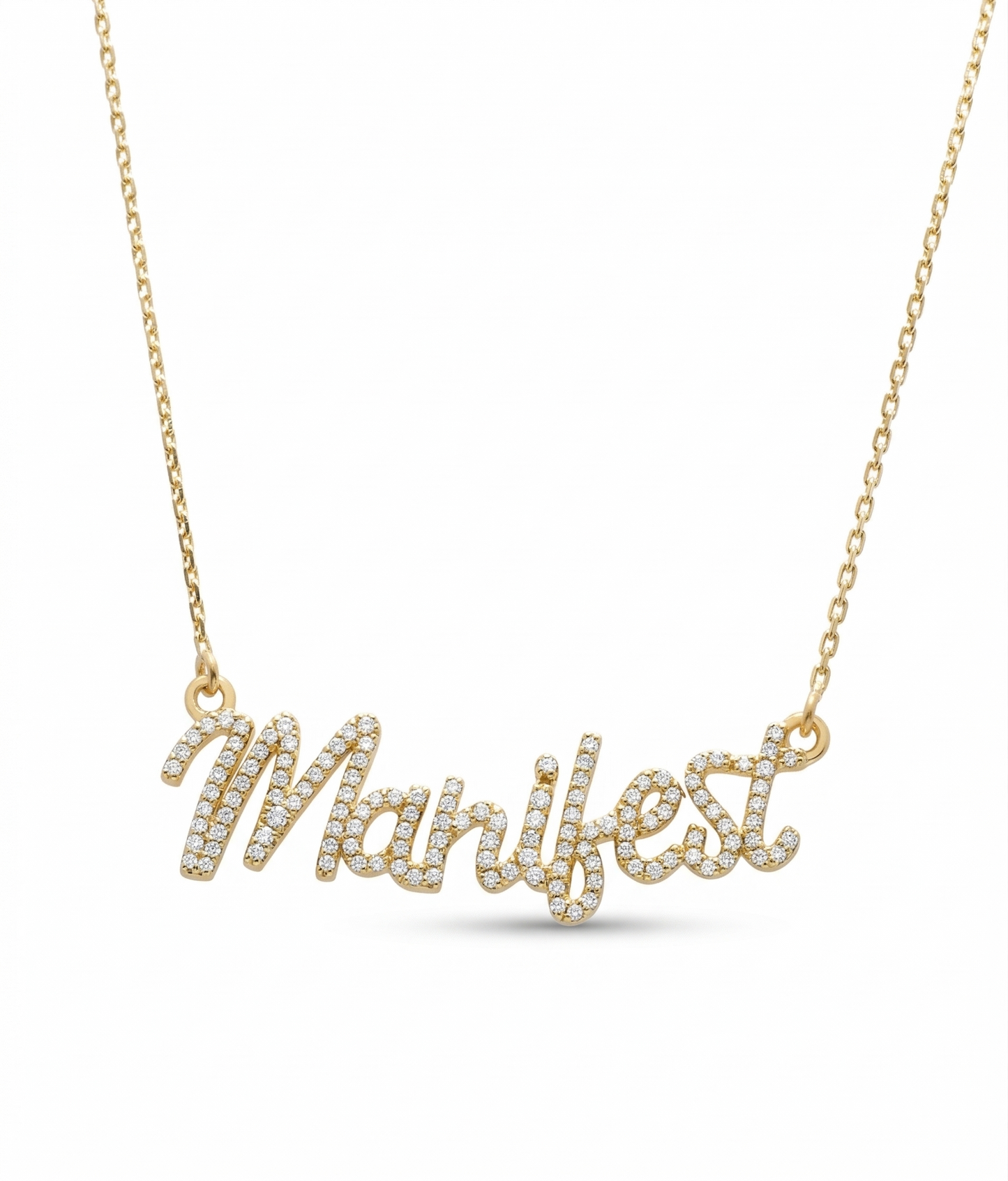 Manifest Natural Diamond Pendant Necklace