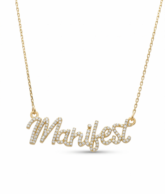 Manifest Natural Diamond Pendant Necklace