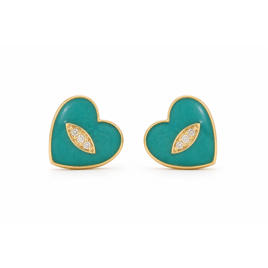Kids Heart Earrings