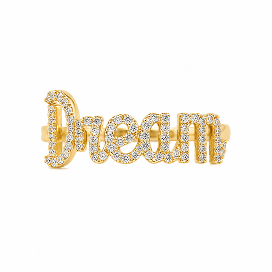 Dream Script Diamond Ring — ILR1064