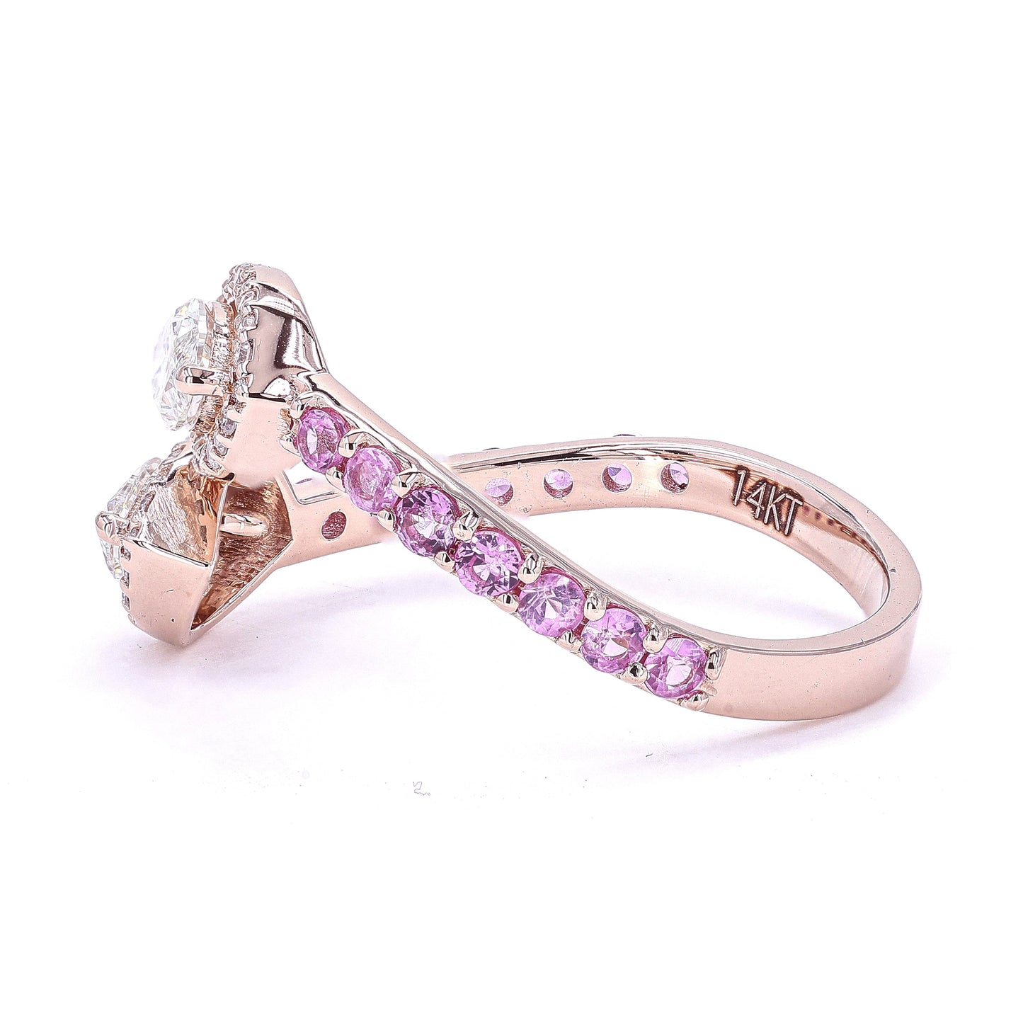 Toi Et Moi Marquise Diamond Ring