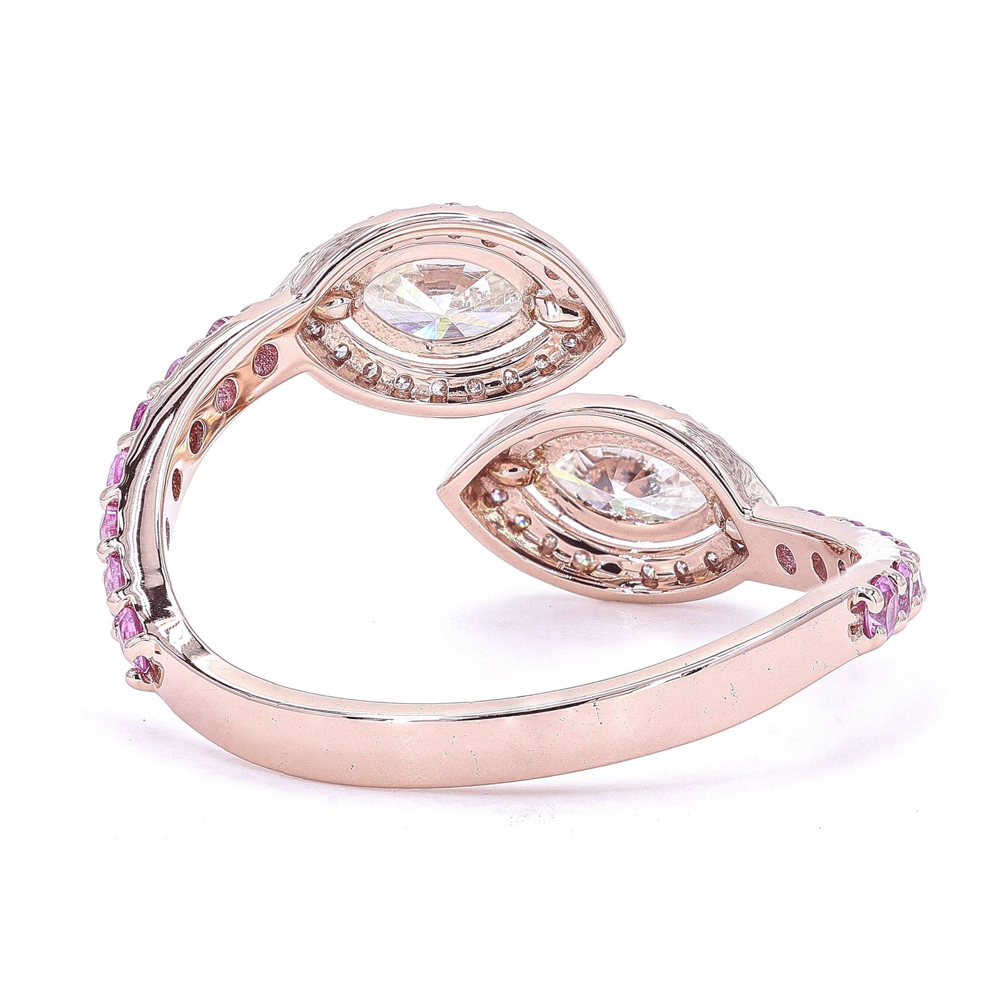 Toi Et Moi Marquise Diamond Ring