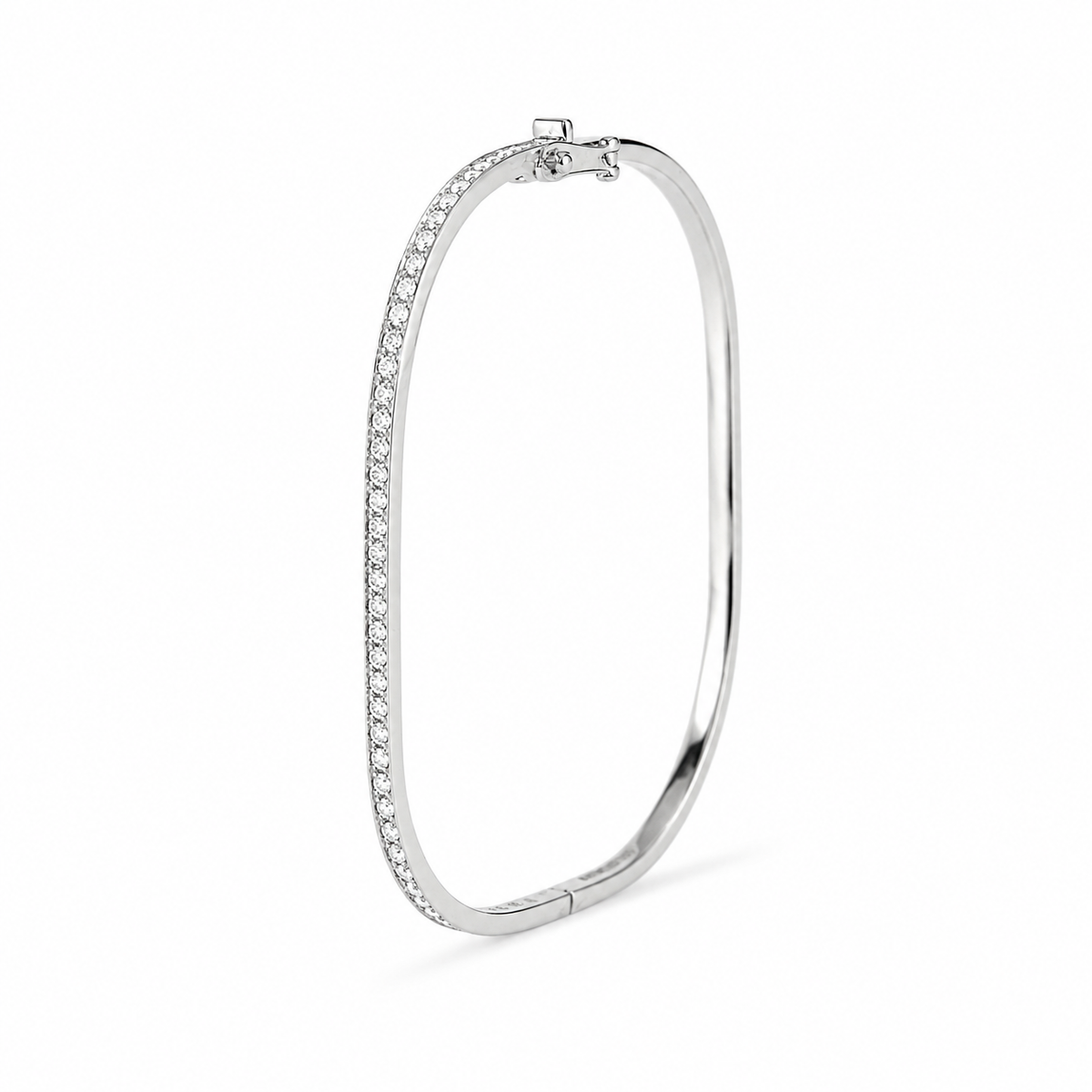 Slim Pavé Diamond Eternity Bracelet - LBR1PMKW