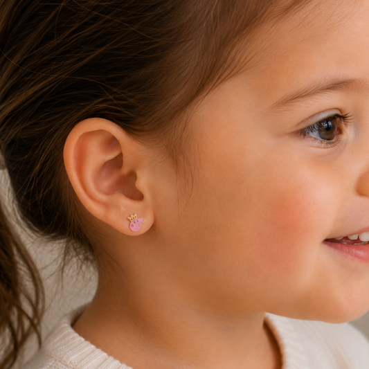 Kids Peppa Pig Stud Earrings