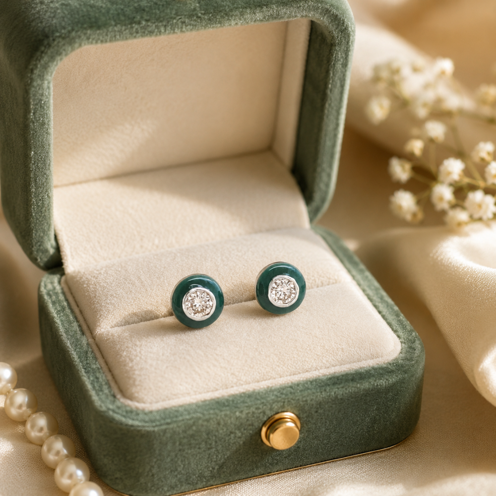 Kids Diamond Sparkle Studs