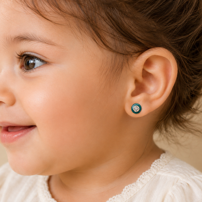 Kids Diamond Sparkle Studs