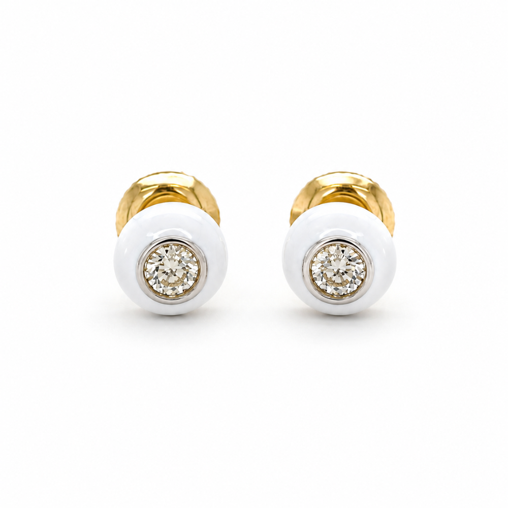 Kids Diamond Stud Earrings