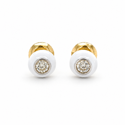 Kids Diamond Stud Earrings