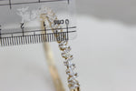 Load image into Gallery viewer, Marquise Diamond Bracelet, Half Eternity Bangle Bracelet, Stackable Bracelet, Natural Diamonds, 14k Solid Gold, Gift for her
