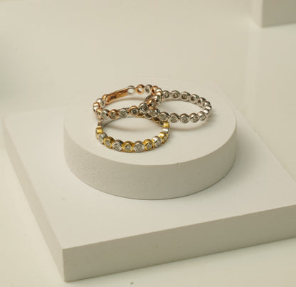 Bezel Diamond Eternity Ring