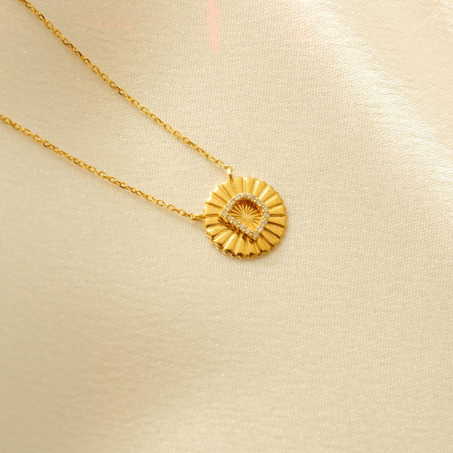 Personalized Initial Medallion Necklace