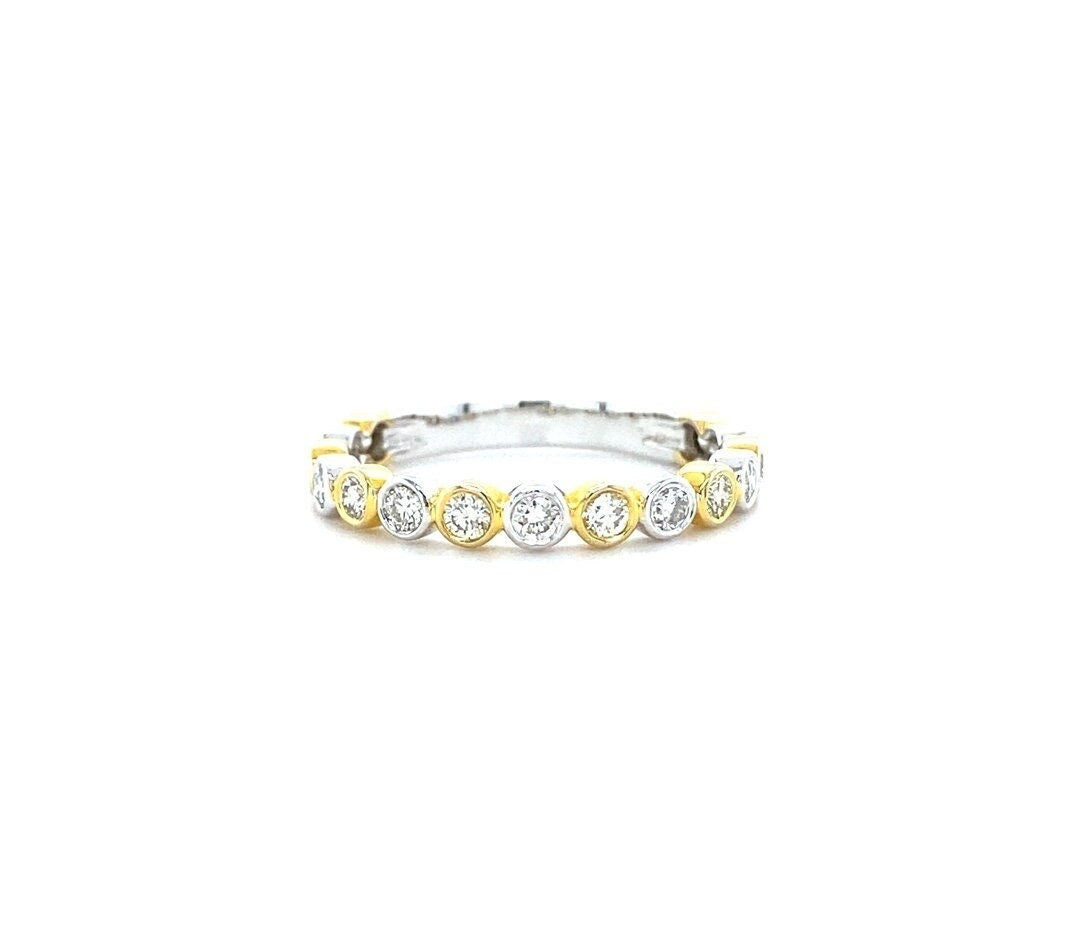 Bezel Diamond Eternity Ring