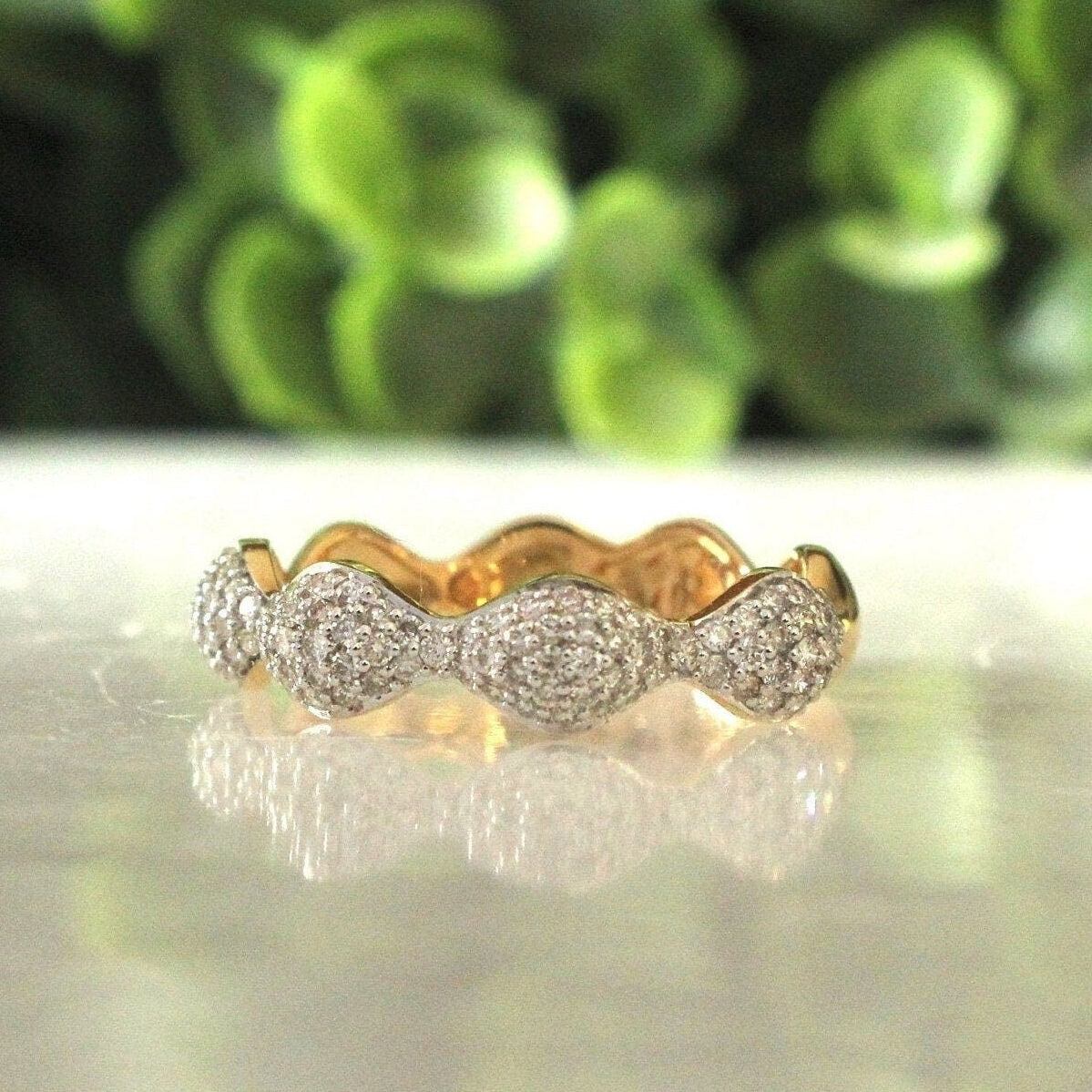 Eternity Natural Diamond Band Rings