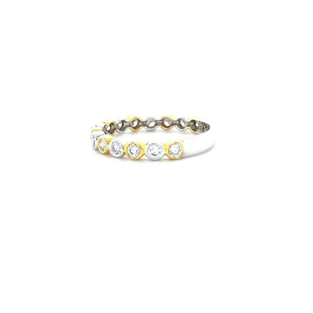 Bezel Diamond Eternity Ring