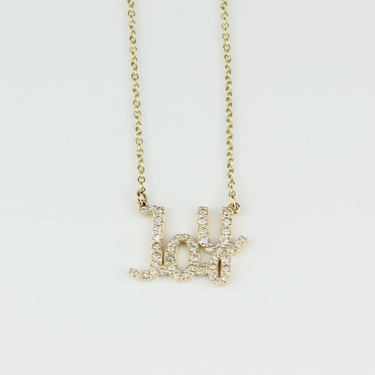 Joy Diamond Pendant Necklace