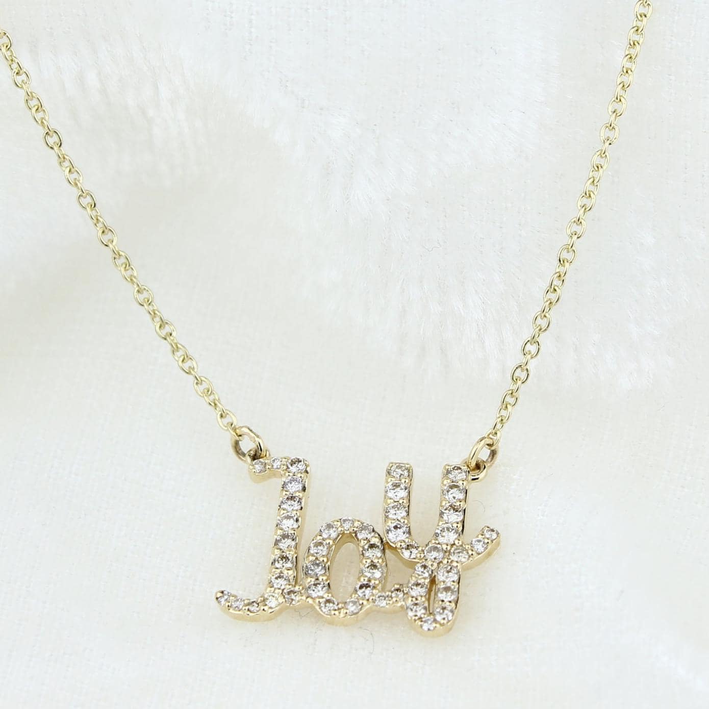 Joy Diamond Pendant Necklace
