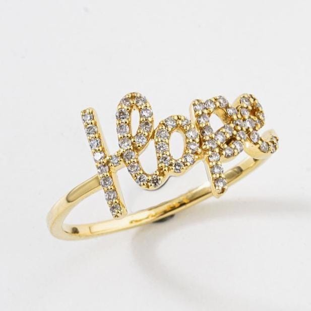 Hope Diamond Ring